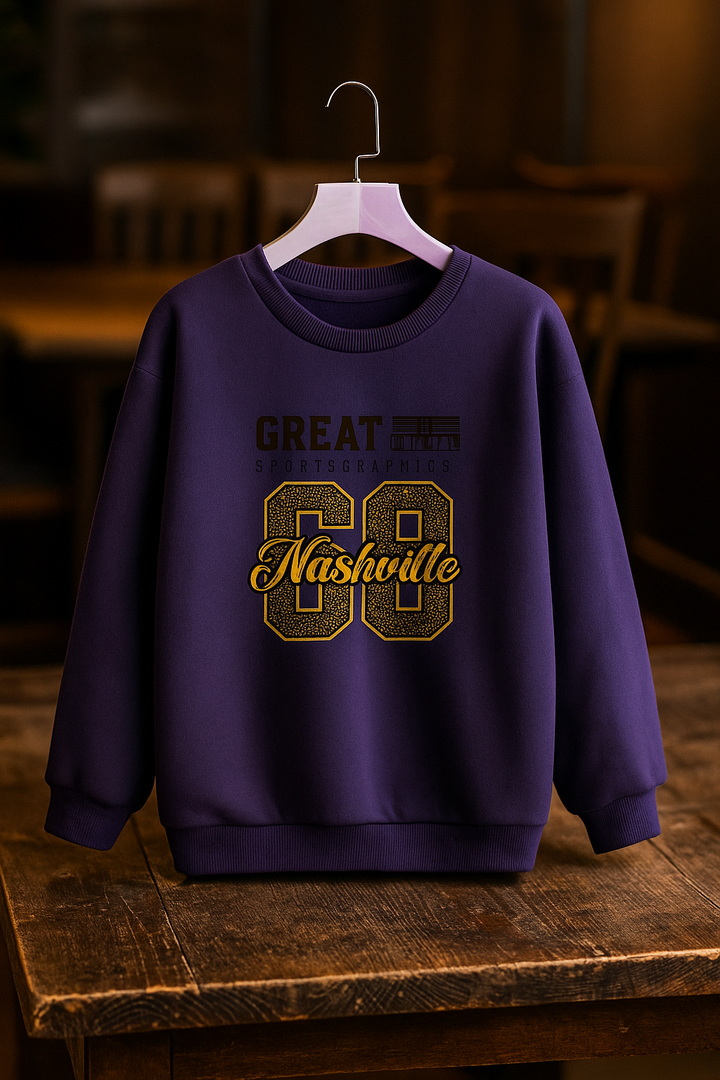 Great Nashville 68 Graphic Sweatshirt
