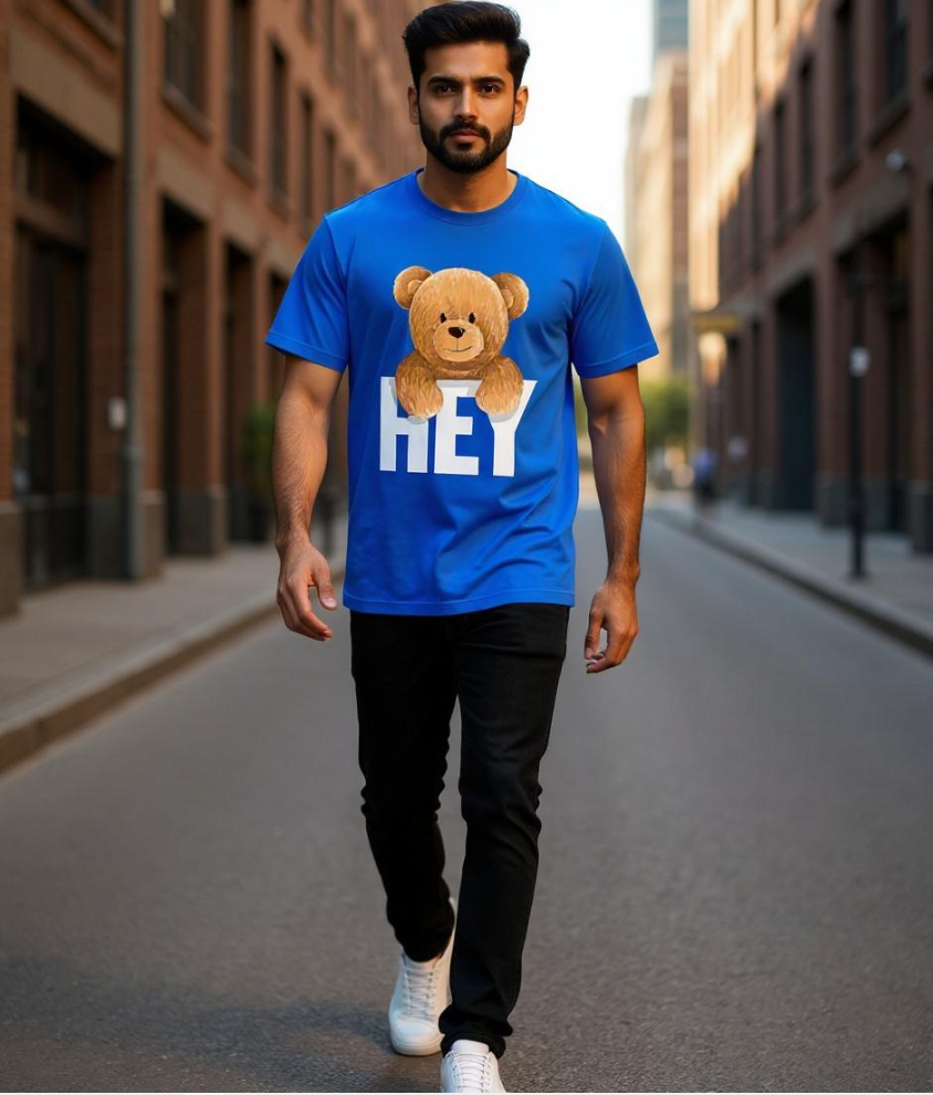 Hey Teddy Graphic Tee