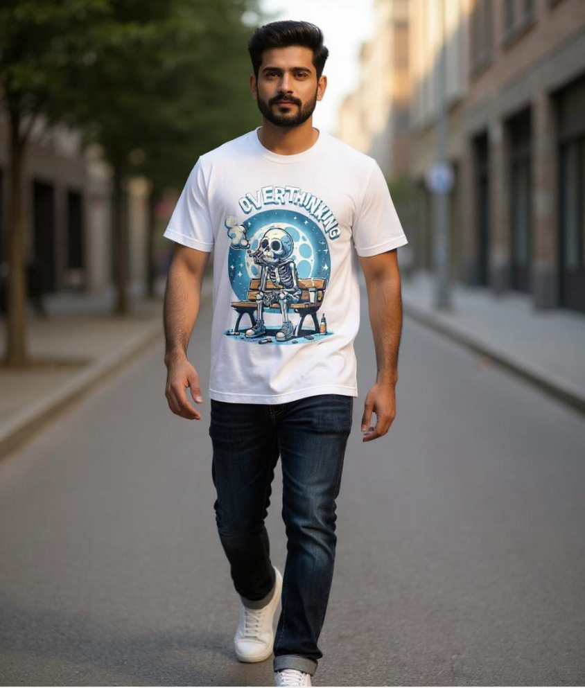 Skeleton Dad Humor Tee