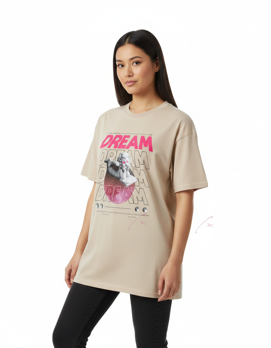 Premium Too Young To Runaway Graphic Cotton Crew Neck Tee