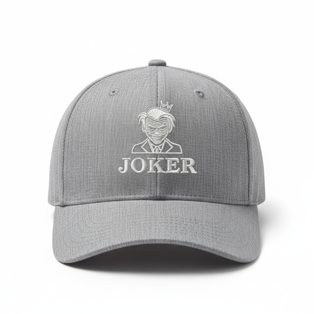 Grey JOKER Cap