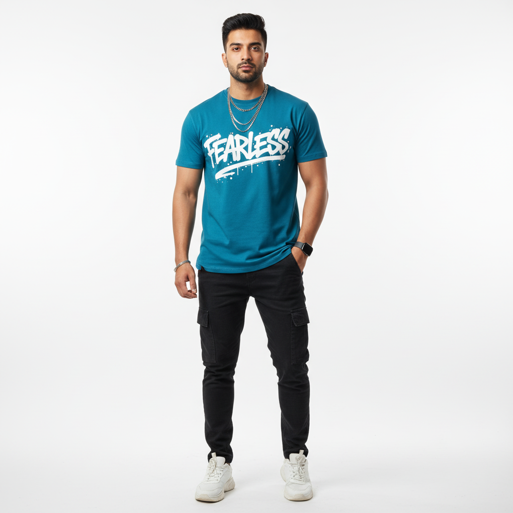Male model - Fearless tee