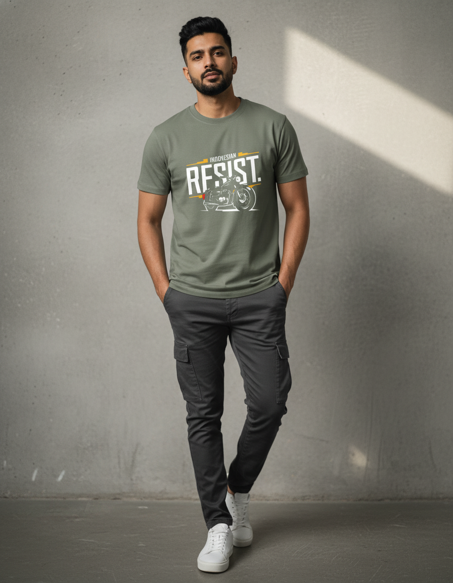 Retro Classic Vespa Graphic Premium Cotton Unisex T-Shirt