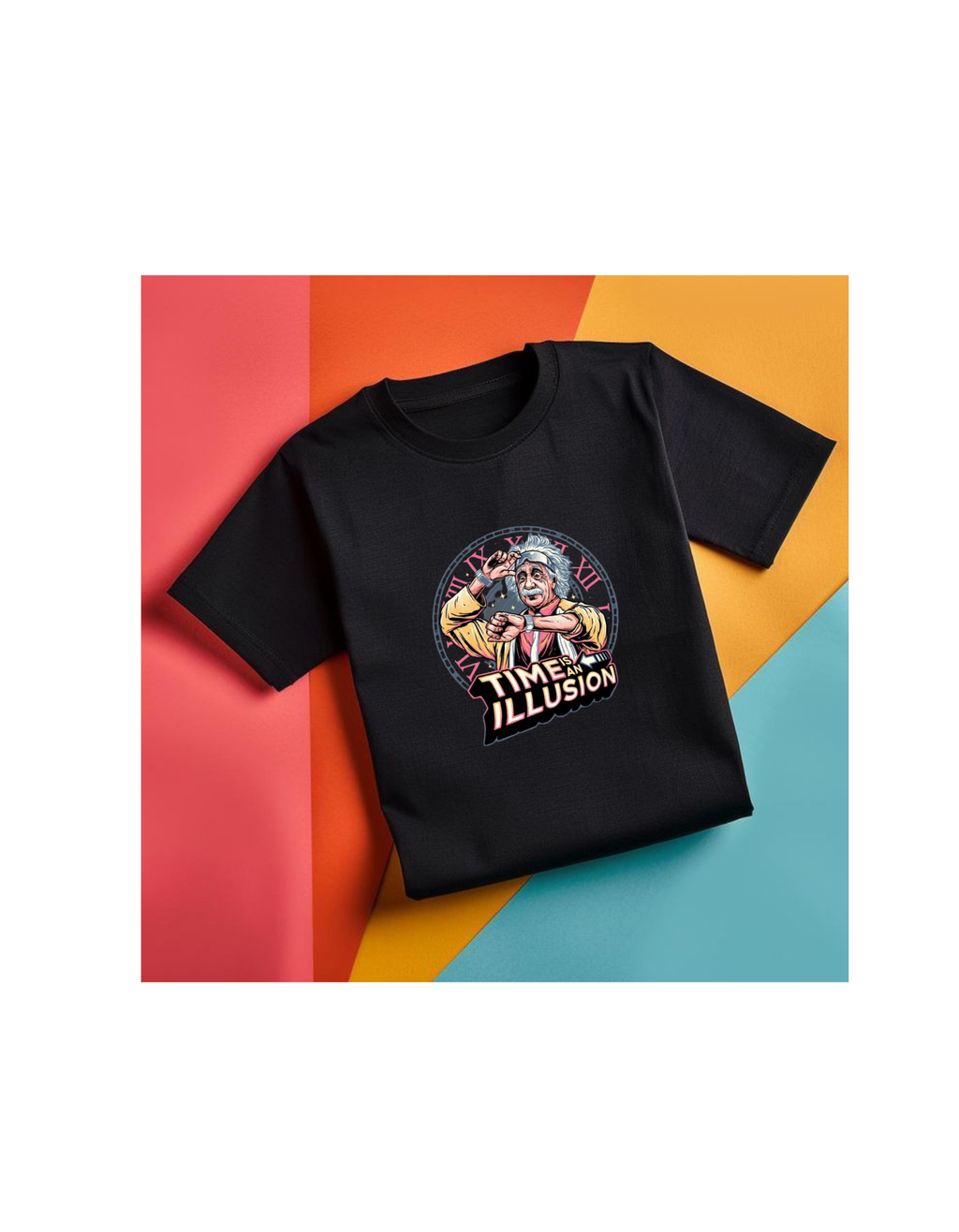 Time Illusion Graphic Tee