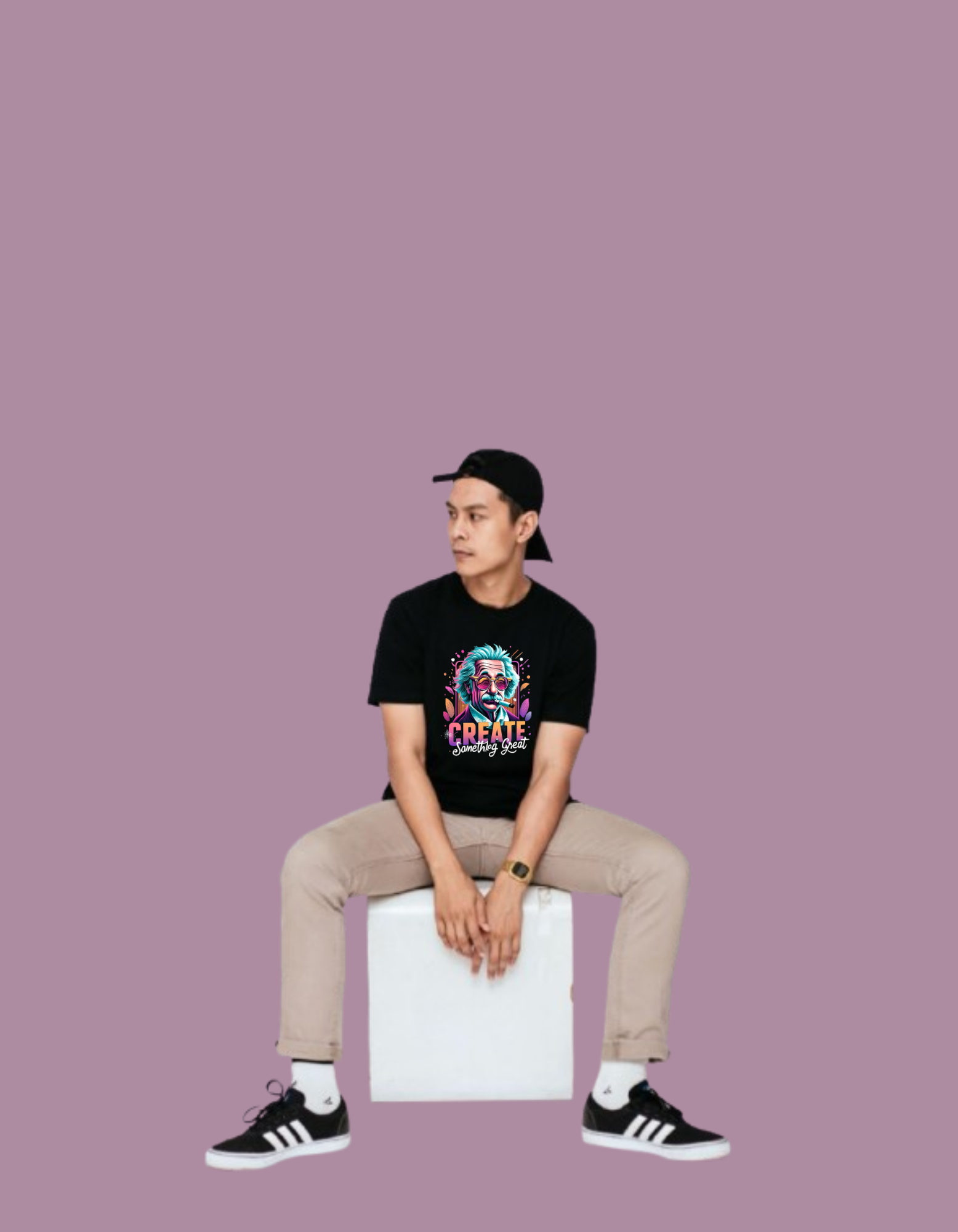 Time Illusion Graphic Tee