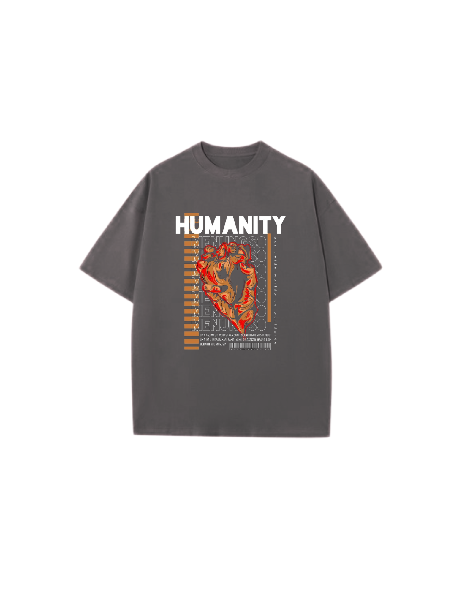 Humanity Oversized Graphic T-Shirt