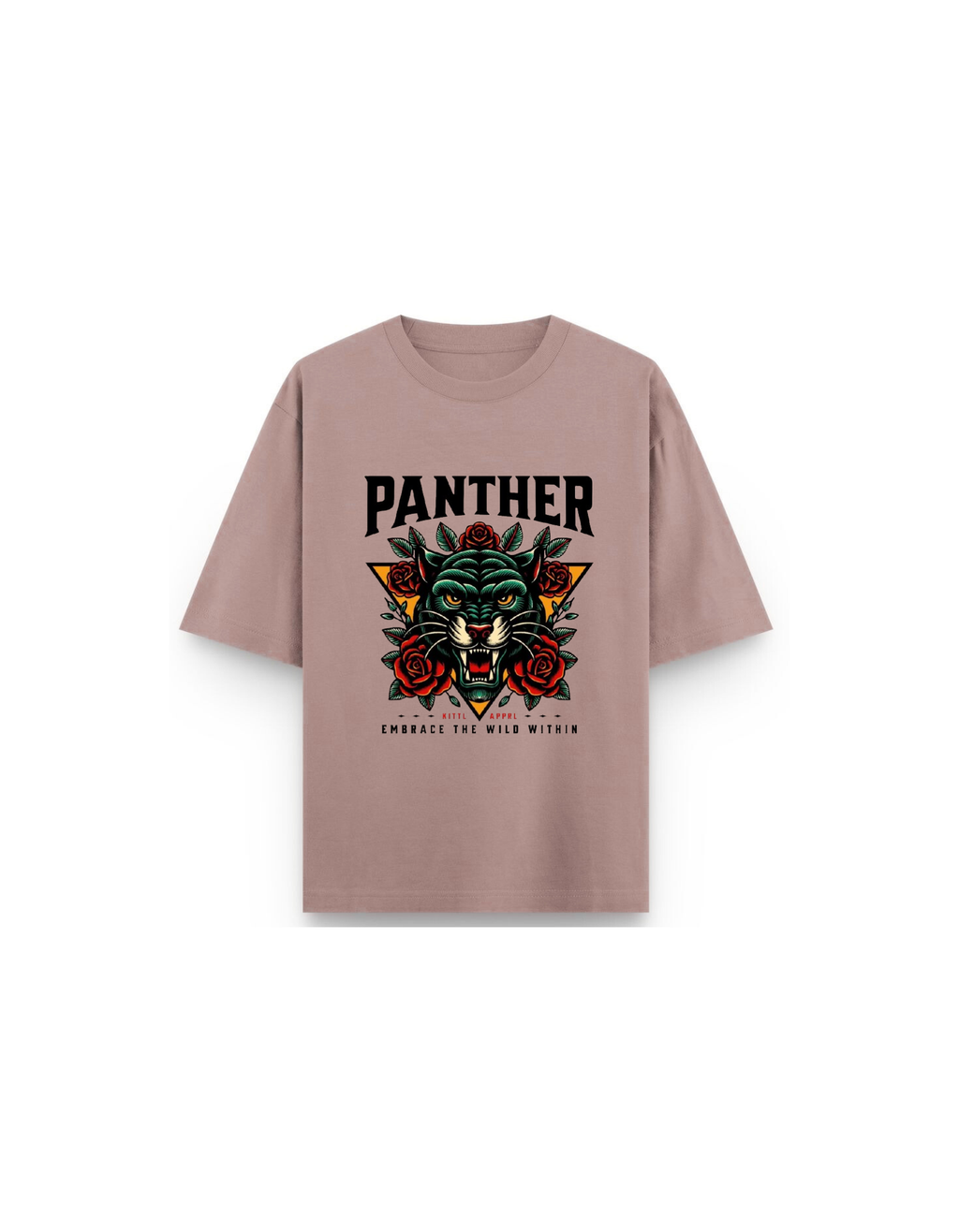 Panther Graphic Oversized T-Shirt