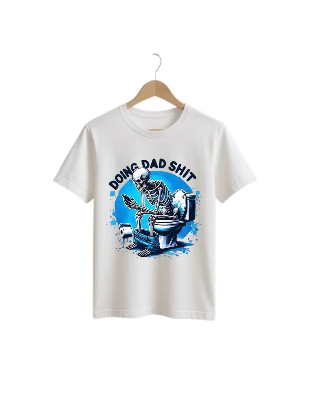 Skeleton Dad Humor Tee