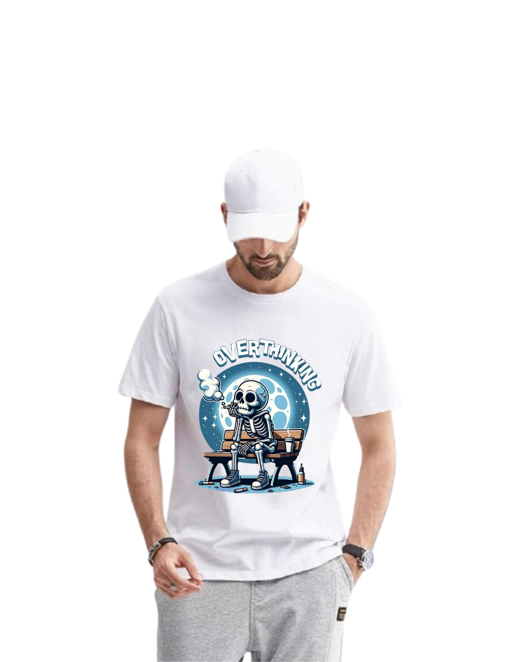 Skeleton Dad Humor Tee